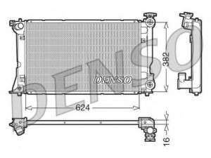 DENSO DRM50018 radiatorius, variklio aušinimas 
 Aušinimo sistema -> Radiatorius/alyvos aušintuvas -> Radiatorius/dalys
164000H110, 164000H120, 164000H121