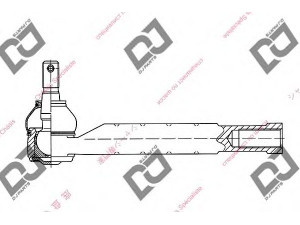 DJ PARTS DE1195 skersinės vairo trauklės galas 
 Vairavimas -> Vairo mechanizmo sujungimai
45047-59135, 4504759135