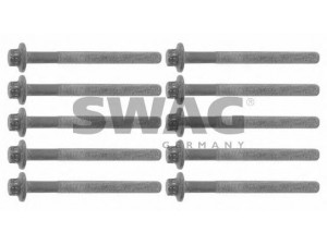 SWAG 60 92 4075 varžtų kompl., cil. galvutės varžtai 
 Variklis -> Cilindrų galvutė/dalys -> Cylindrų galvutės varžtas
11057-00QAB, 4404 240, 77 01 473 571