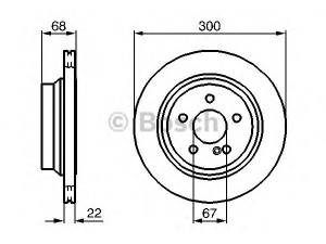 BOSCH 0 986 479 042 stabdžių diskas 
 Stabdžių sistema -> Diskinis stabdys -> Stabdžių diskas
000 423 09 12, 211 423 09 12, A 000 423 09 12