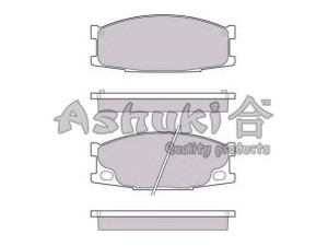 ASHUKI 1080-5405 stabdžių trinkelių rinkinys, diskinis stabdys 
 Techninės priežiūros dalys -> Papildomas remontas
2350101/TEXTAR, 37024/ABS, 37026/ABS