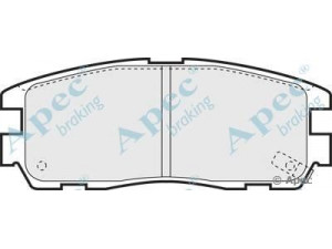 APEC braking PAD798 stabdžių trinkelių rinkinys, diskinis stabdys 
 Techninės priežiūros dalys -> Papildomas remontas
8970352660, 8970392690, 8970392691