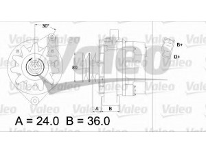 VALEO 433477 kintamosios srovės generatorius
6005003148, 6005003149, 7700004958
