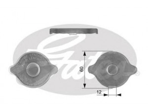 GATES RC121 radiatoriaus dangtelis