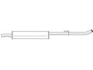 AKS DASIS SG20468 vidurinis duslintuvas