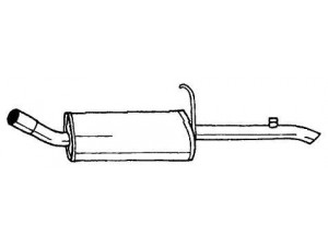 AKS DASIS SG25645 galinis duslintuvas