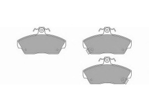 SIMER 502 stabdžių trinkelių rinkinys, diskinis stabdys 
 Techninės priežiūros dalys -> Papildomas remontas
GBP90314AF, GBP90326AF, GBP90328AF