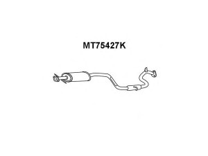 VENEPORTE MT75427K katalizatoriaus keitiklis
MB906863