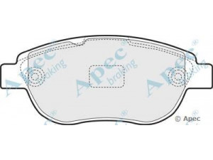 APEC braking PAD1450 stabdžių trinkelių rinkinys, diskinis stabdys 
 Techninės priežiūros dalys -> Papildomas remontas
425331