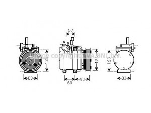 AVA QUALITY COOLING HYK266 kompresorius, oro kondicionierius 
 Oro kondicionavimas -> Kompresorius/dalys
9770122265