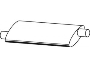 DINEX 80466 vidurinis / galinis duslintuvas