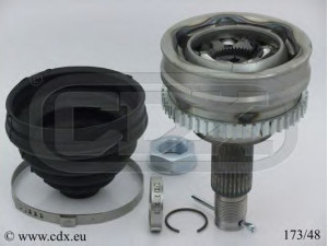 CDX 173/48 jungčių komplektas, kardaninis velenas 
 Ratų pavara -> Sujungimai/komplektas
32723L, 3272V0, 327306, 32737E