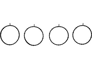 REINZ 11-54007-01 tarpiklių rinkinys, įsiurbimo kolektorius
14035-AA491 (4x)