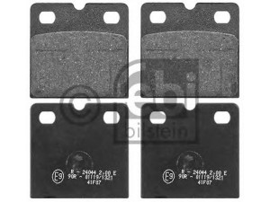 FEBI BILSTEIN 116087 stabdžių trinkelių rinkinys, diskinis stabdys 
 Techninės priežiūros dalys -> Papildomas remontas
C2C13800
