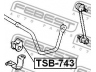 FEBEST TSB-743 skersinio stabilizatoriaus įvorių komplektas 
 Ašies montavimas/vairavimo mechanizmas/ratai -> Stabilizatorius/fiksatoriai -> Sklendės
48818-33040