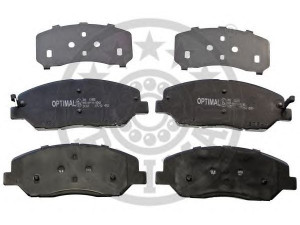 OPTIMAL 12450 stabdžių trinkelių rinkinys, diskinis stabdys 
 Techninės priežiūros dalys -> Papildomas remontas
58101-0WA00, 58101-2BA10, 58101-3MA00