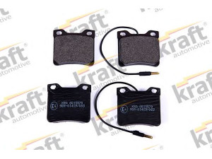 KRAFT AUTOMOTIVE 6015570 stabdžių trinkelių rinkinys, diskinis stabdys 
 Techninės priežiūros dalys -> Papildomas remontas
425193, 4250-81, 425081, 4251-93