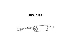 VENEPORTE BW10156 galinis duslintuvas 
 Išmetimo sistema -> Duslintuvas
18101705762, 18121723119
