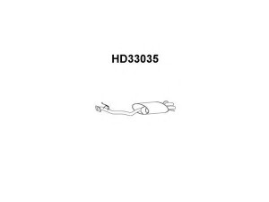VENEPORTE HD33035 galinis duslintuvas 
 Išmetimo sistema -> Duslintuvas
18031SM4506, 18031SM4508, 18307SM4933
