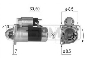 ERA 220643 starteris 
 Elektros įranga -> Starterio sistema -> Starteris
M1T30071, M1T30072, M1T30073, M1T30073AM