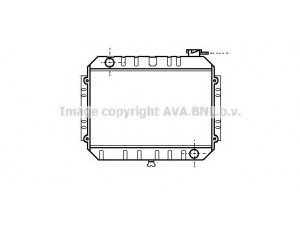 AVA QUALITY COOLING MZ2040 radiatorius, variklio aušinimas 
 Aušinimo sistema -> Radiatorius/alyvos aušintuvas -> Radiatorius/dalys
057815200B, 267715200