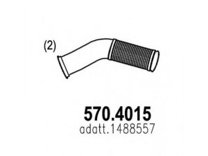 ASSO 570.4015 lanksti žarna, išmetimo sistema 
 Išmetimo sistema -> Išmetimo vamzdžiai
1488557
