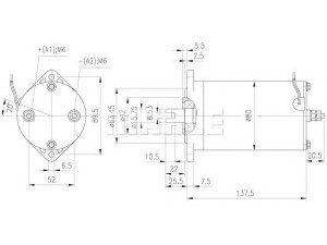 MAHLE ORIGINAL MM 304 elektrovariklis
