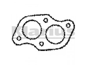 KLARIUS 410227 tarpiklis, išleidimo kolektorius
861253115A, 036253115A, 036253115