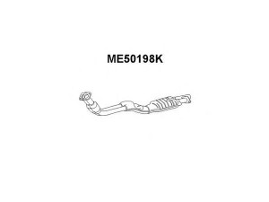 VENEPORTE ME50198K katalizatoriaus keitiklis 
 Išmetimo sistema -> Katalizatoriaus keitiklis
1244906120, 1244909020, 124490902080