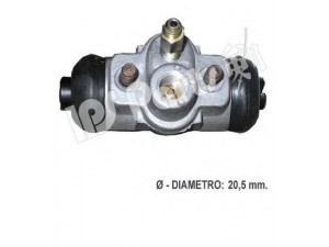 IPS Parts ICR-4452 rato stabdžių cilindras 
 Stabdžių sistema -> Ratų cilindrai
43300-SE0-013, 43300SE0013