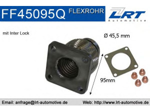 LRT FF45095Q lanksti žarna, išmetimo sistema 
 Išmetimo sistema -> Išmetimo vamzdžiai
1H0.253.091AT, 1H0.253.091L, 1H0.253.091AT
