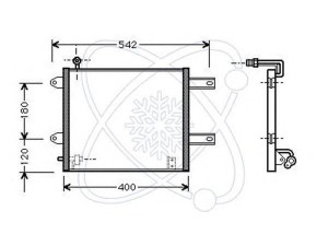 ELECTRO AUTO 30A0025 kondensatorius, oro kondicionierius 
 Oro kondicionavimas -> Kondensatorius
6X0820411, 6X0820413, 6X0820411