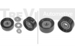 TREVI AUTOMOTIVE TA1670 įtempiklio skriemulys, V formos rumbuotas diržas