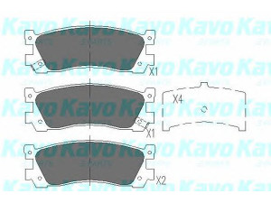 KAVO PARTS KBP-4536 stabdžių trinkelių rinkinys, diskinis stabdys 
 Techninės priežiūros dalys -> Papildomas remontas
AY060MA003, C23005ABE, H2662648Z