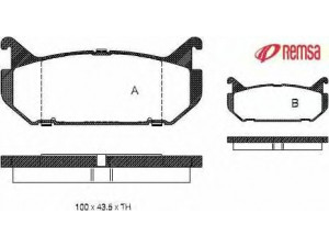 METZGER 0416.00 stabdžių trinkelių rinkinys, diskinis stabdys 
 Techninės priežiūros dalys -> Papildomas remontas
3898005, F42Z2200A, G5Y5-26-43Z