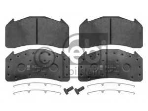 FEBI BILSTEIN 16692 stabdžių trinkelių rinkinys, diskinis stabdys
3093531