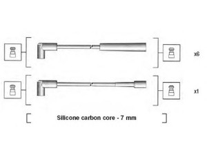 MAGNETI MARELLI 941425020940 uždegimo laido komplektas 
 Kibirkšties / kaitinamasis uždegimas -> Uždegimo laidai/jungtys