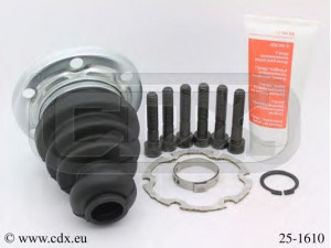 CDX 25-1610 gofruotoji membrana, kardaninis velenas 
 Ratų pavara -> Gofruotoji membrana