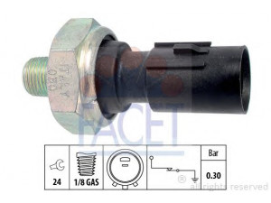 FACET 7.0195 alyvos slėgio jungiklis 
 Variklis -> Variklio elektra
94750-37000, 94750-37100, 94750 37000