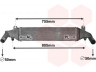 VAN WEZEL 27004267 tarpinis suslėgto oro aušintuvas, kompresorius
Y601-13-550C, Y60113550A, Y60113550B