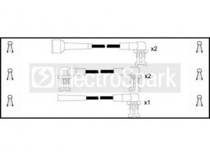 STANDARD OEK141 uždegimo laido komplektas 
 Kibirkšties / kaitinamasis uždegimas -> Uždegimo laidai/jungtys
77 00 73 1063, 77 00 855 766, 77 00 855 768