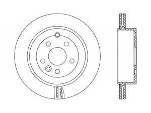 OPEN PARTS BDA2672.20 stabdžių diskas 
 Stabdžių sistema -> Diskinis stabdys -> Stabdžių diskas
LR001019