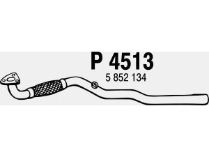 FENNO P4513 išleidimo kolektorius 
 Išmetimo sistema -> Išmetimo vamzdžiai
BM50080, 5852134