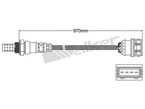 WALKER PRODUCTS 250-24428 lambda jutiklis 
 Variklis -> Variklio elektra
30616821