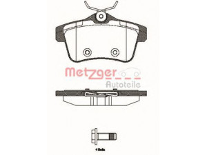 METZGER 1418.00 stabdžių trinkelių rinkinys, diskinis stabdys 
 Techninės priežiūros dalys -> Papildomas remontas
16 085 206 80, 16 085 206 80, 4254.35