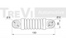 TREVI AUTOMOTIVE TA1259 vibracijos slopintuvas, V formos rumbuotas diržas 
 Diržinė pavara -> V formos rumbuotas diržas/komplektas -> Vibracijos slopintuvas
575141, 575144, 575154, 9620038880