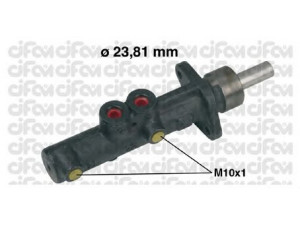CIFAM 202-308 pagrindinis cilindras, stabdžiai 
 Stabdžių sistema -> Pagrindinis stabdžių cilindras
000 431 47 01, 000 431 56 01, 000 431 65 01