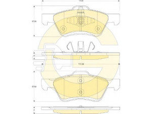 GIRLING 6117522 stabdžių trinkelių rinkinys, diskinis stabdys 
 Techninės priežiūros dalys -> Papildomas remontas
4641690, 4778223, 4780654, 4918698