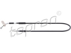 TOPRAN 408 329 trosas, stovėjimo stabdys 
 Stabdžių sistema -> Valdymo svirtys/trosai
169 420 12 85