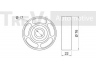TREVI AUTOMOTIVE TD1275 įtempiklio skriemulys, paskirstymo diržas
A1662020519, A1662020619, A2662550619